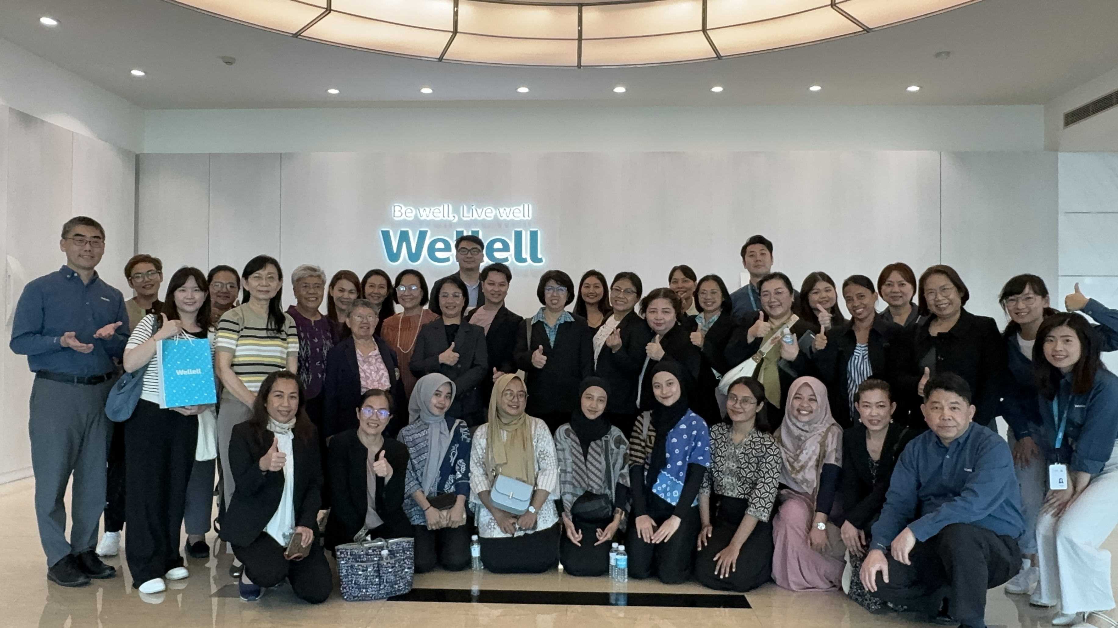 Tailandia e Indonesia visitan Wellell